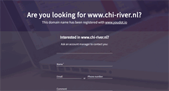 Desktop Screenshot of chi-river.nl